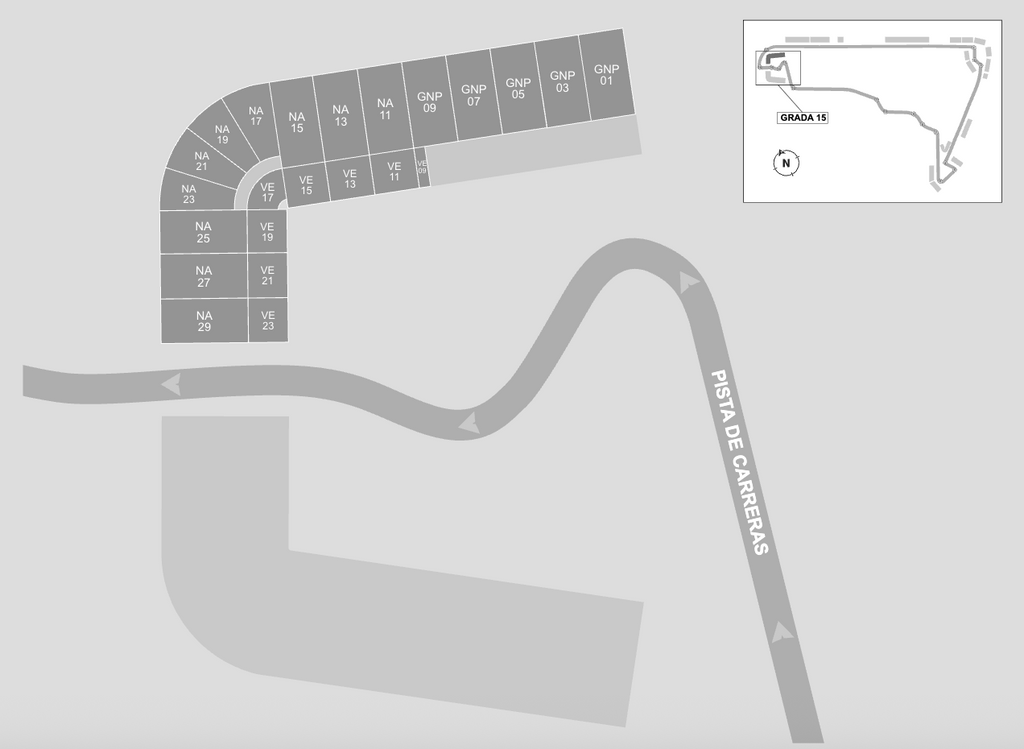 GRADA 15 NORTE