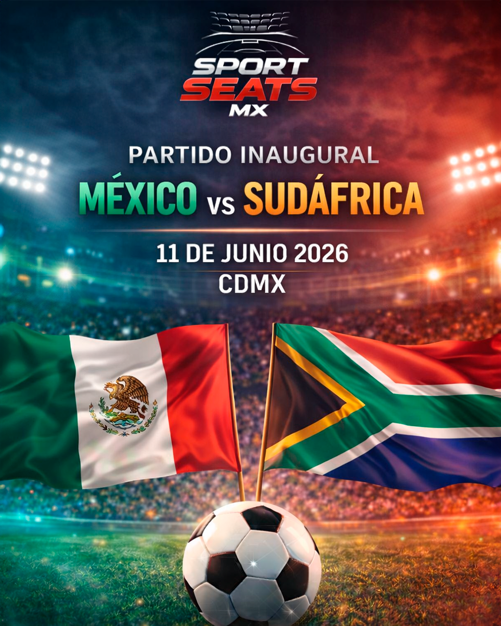 MEXICO VS SUDAFRICA MATCH 1 (INAUGURACIÓN)